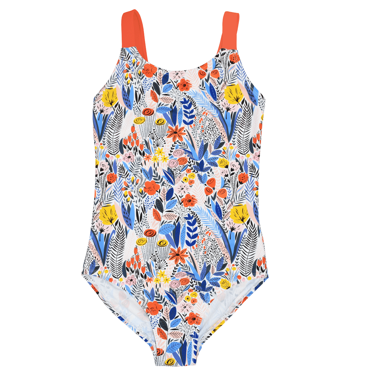 Girls Swimming Costume - Jungle Paradise